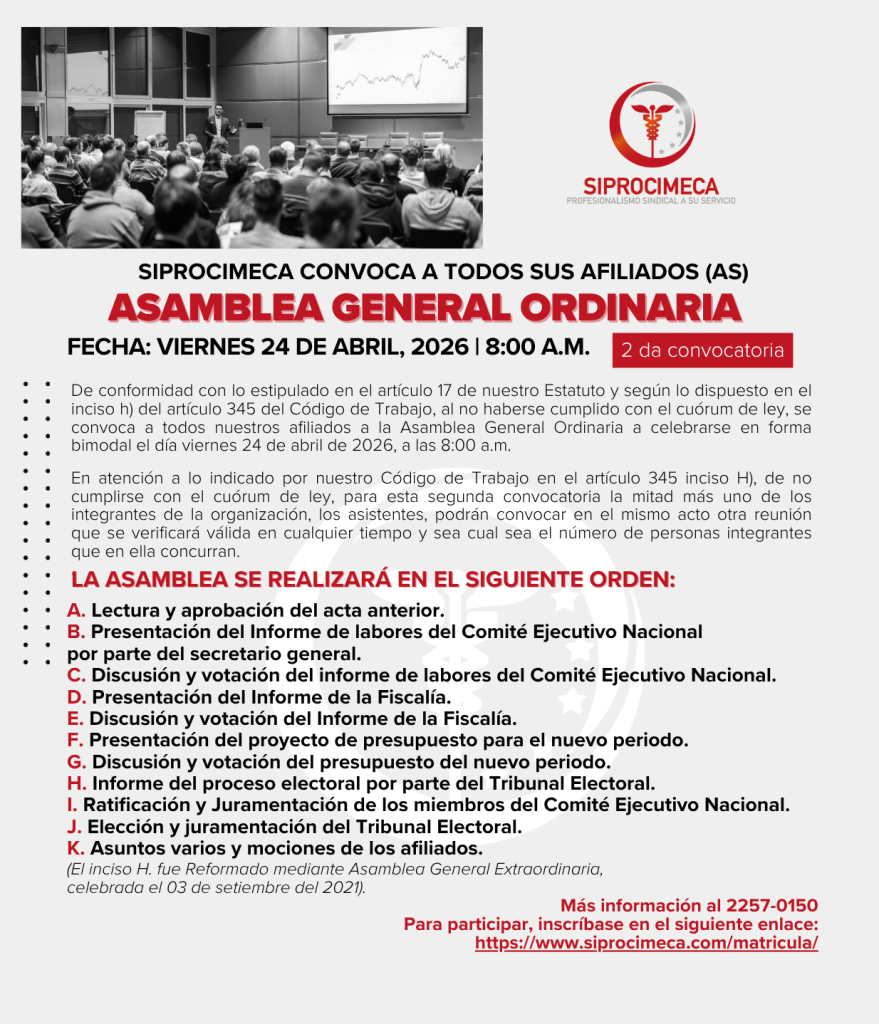 ASAMBLEA GENERAL ORDINARIA