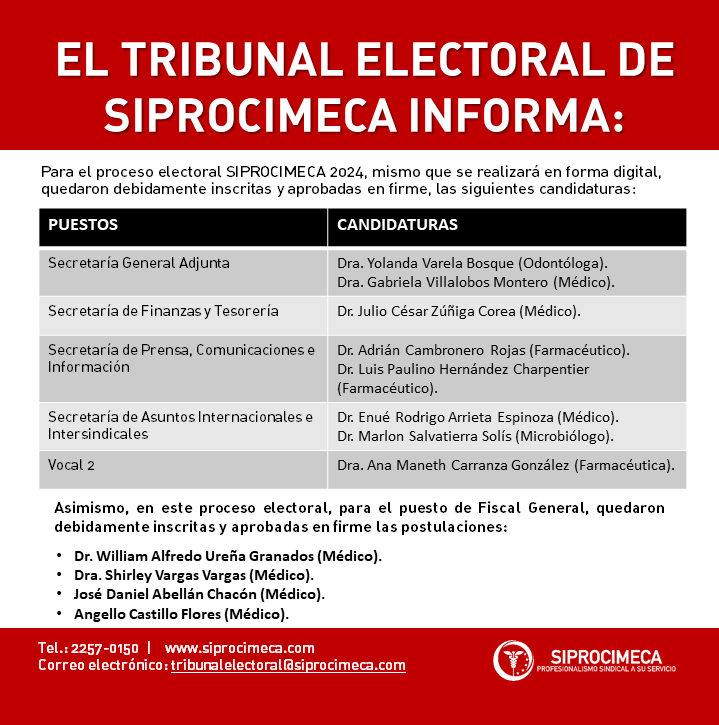 CANDIDATURAS 2024